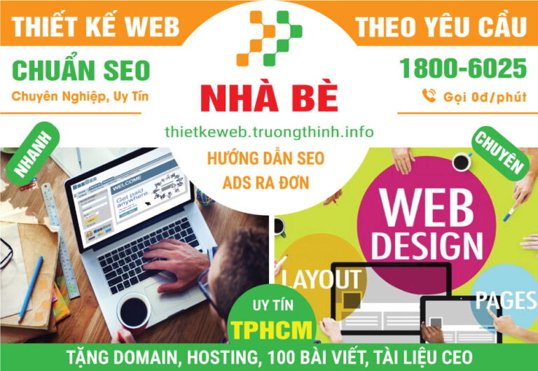 Thiết Kế Website Huyên Nhà Bè