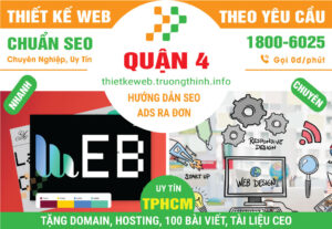 Thiết Kế Website Tại Quận 4 - Website Chuẩn SEO