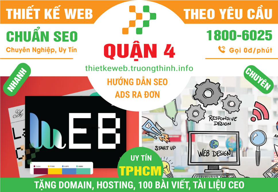 Thiết Kế Website Tại Quận 4 – Website Chuẩn SEO