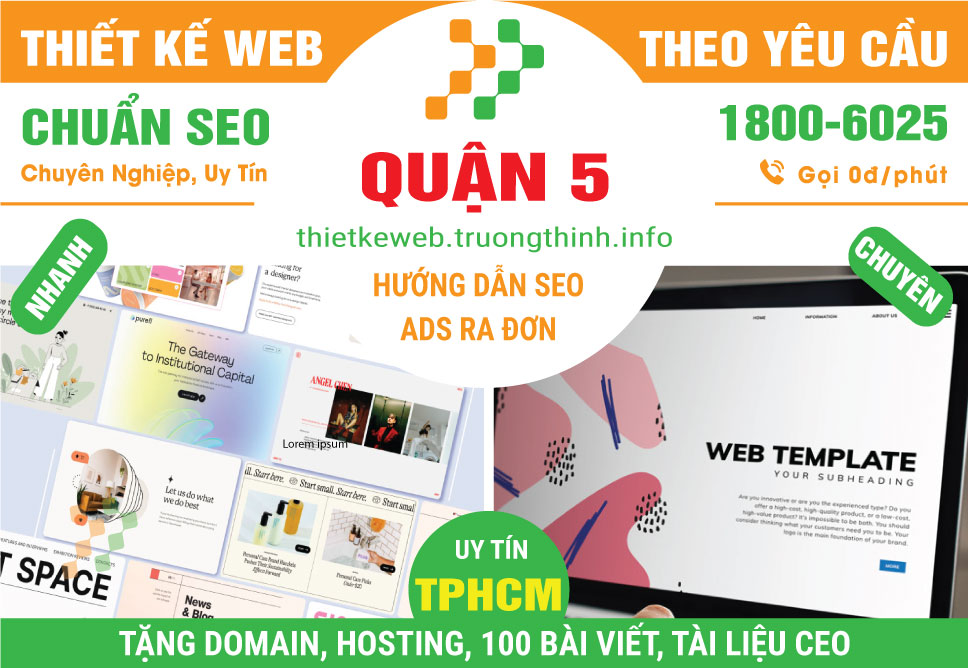 Thiết Kế Website Tại Quận 5 – Chuẩn SEO Uy Tín