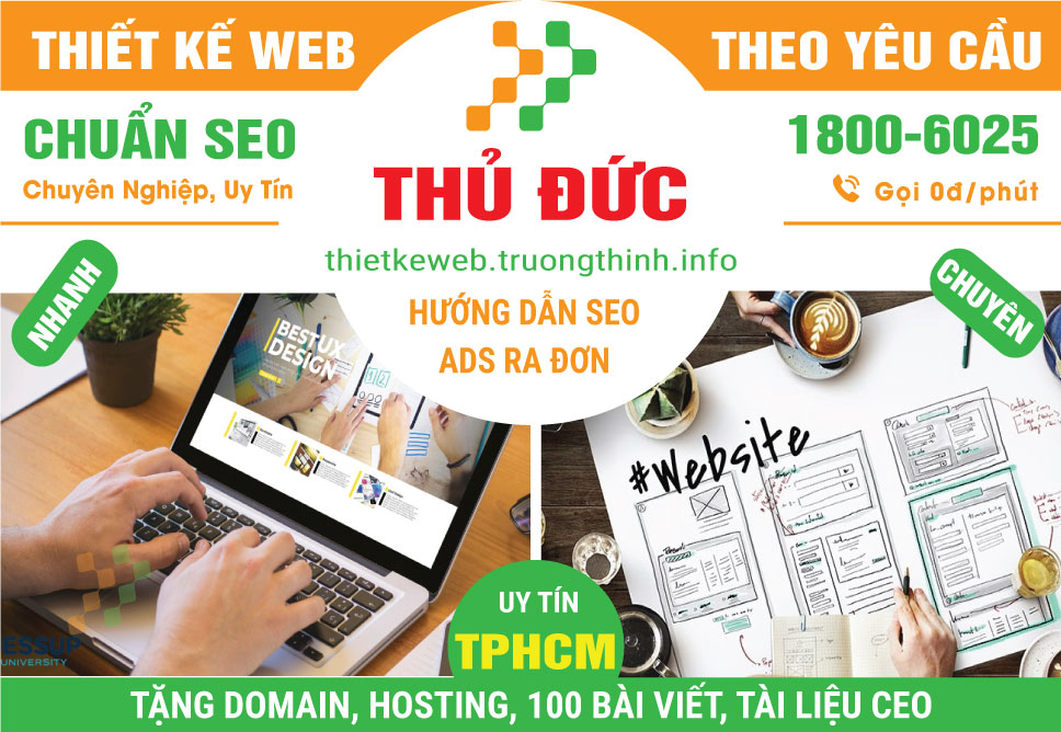 Thiết Kế Website Quận Thủ Đức – Chuẩn SEO