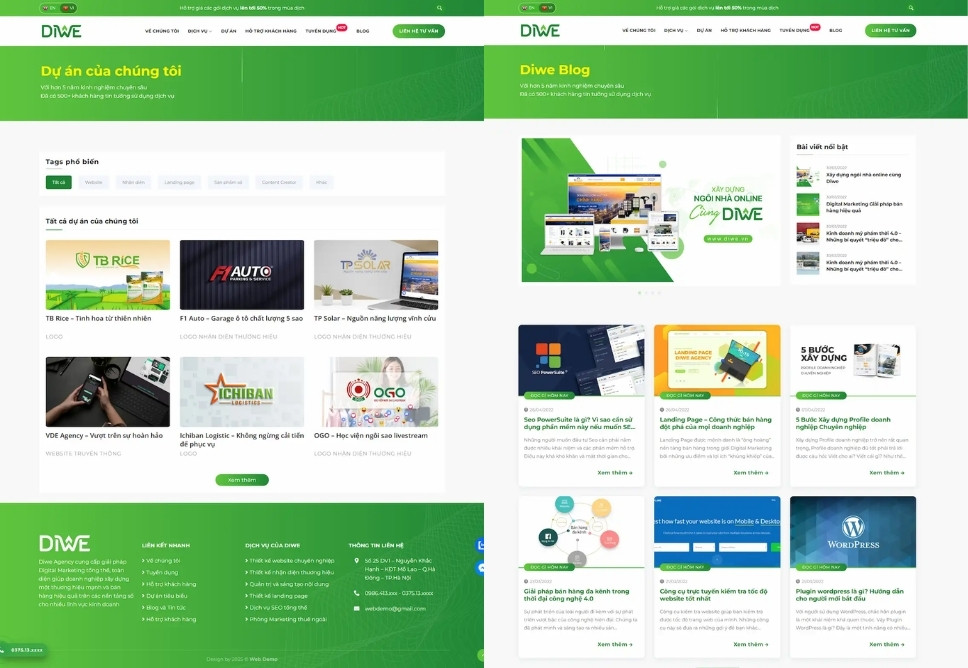 Thiết Kế Website Tại Quận 8 - Đa Nghành Nghề