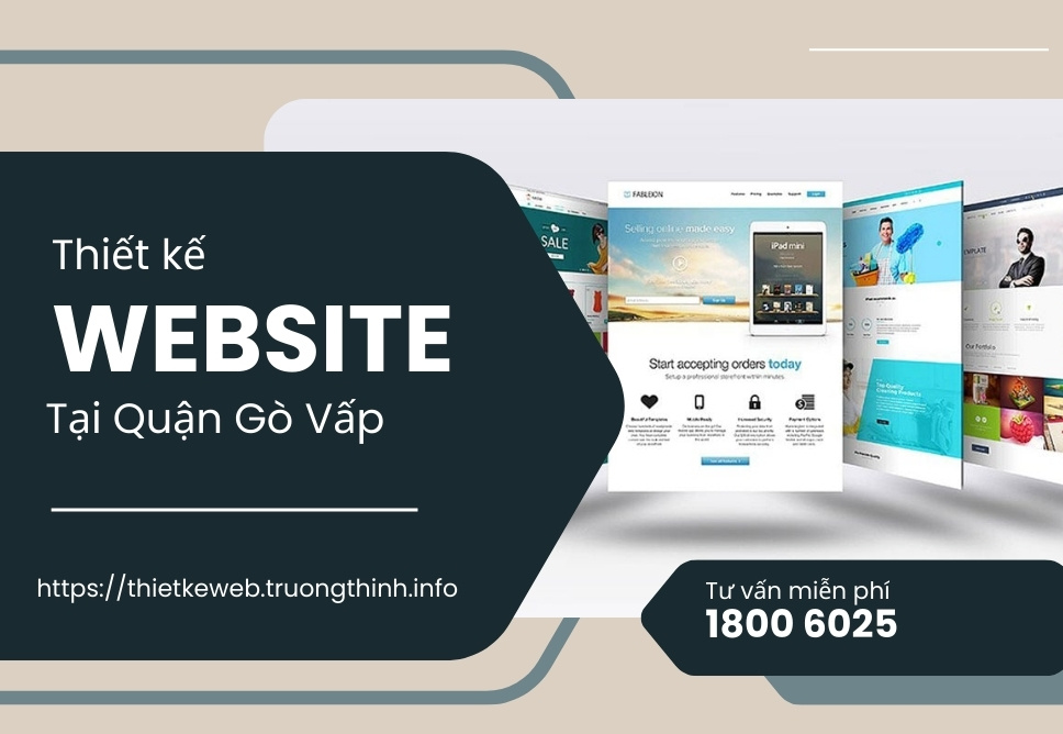 Thiết Kế Website Tại Quận Gò Vấp – Tạo Dấu Ấn Riêng