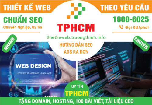 Thiết Kế Website Tại TP.HCM Chuyên Nghiệp