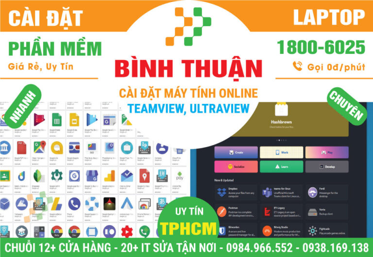 Cài Đặt Máy Tính Online Tại Bình Thuận
