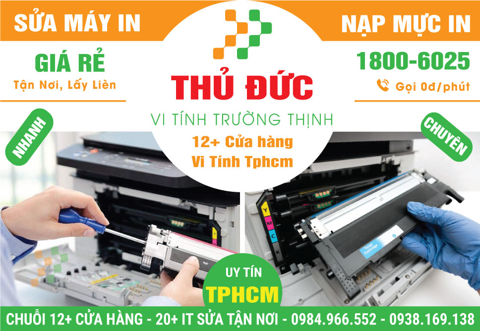 Sửa Máy In Quận Thủ Đức
