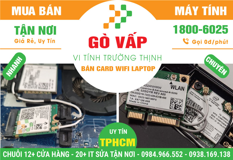 Địa Chỉ Bán Card Wifi Laptop Quận Gò Vấp Giá Rẻ