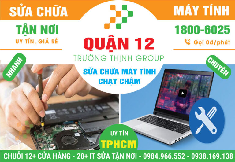 Địa Chỉ Sửa Máy Tính Bị Treo Quận 12 Lấy Ngay, Uy Tín