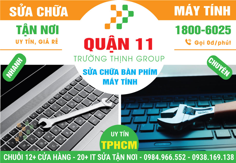 Địa Chỉ Sửa Bàn Phím Máy Tính Quận 11 Lấy Liền