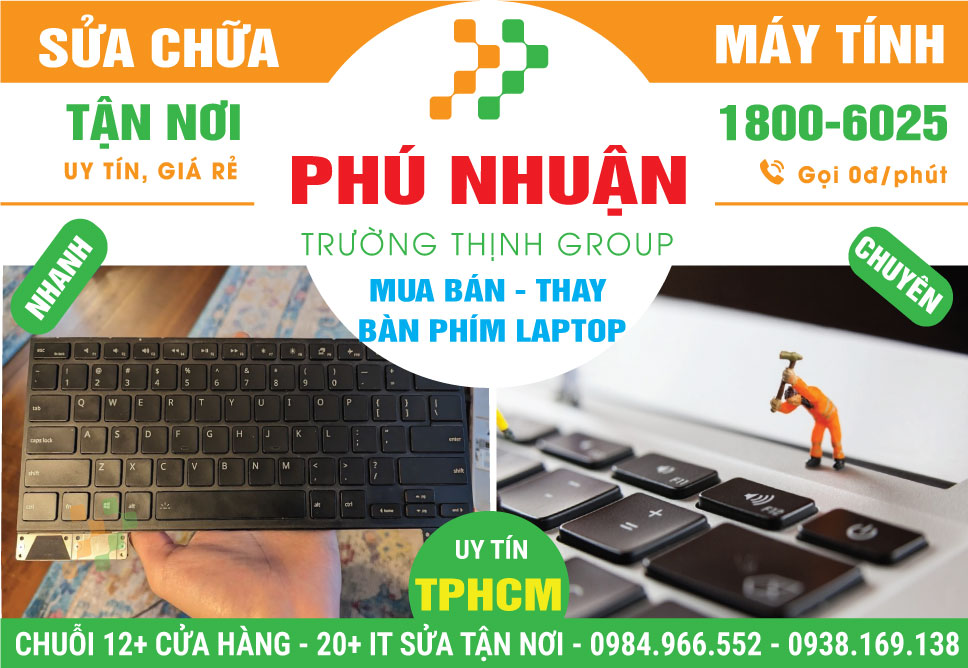 Địa Chỉ Thay Bàn Phím Laptop Lấy Ngay Ở Phú Nhuận