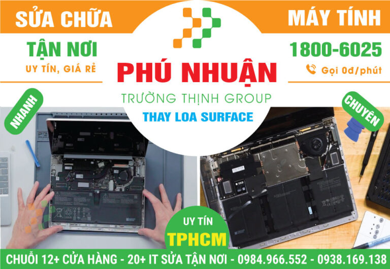 Địa Chỉ Thay Loa Surface Quận Phú Nhuận Uy Tín