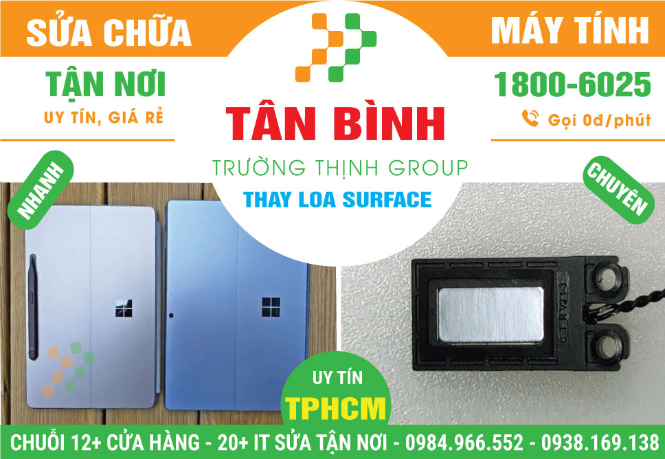 Địa Chỉ Thay Loa Surface Quận Tân Bình Chính Hãng