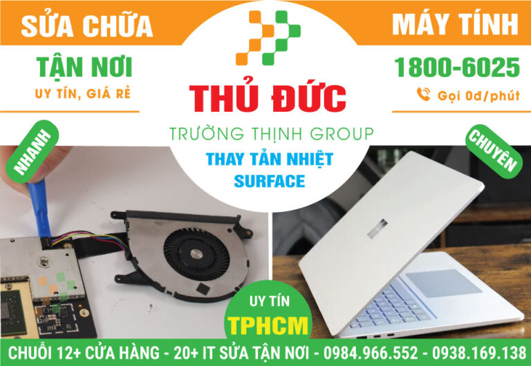 Địa Chỉ Thay Quạt Surface Quận Thủ Đức Giá Sỉ