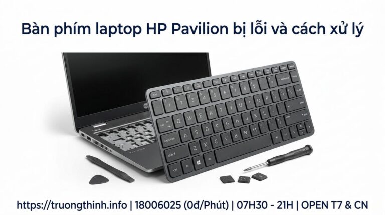 Thay bàn phím laptop HP Pavilion giá rẻ lấy ngay tại TPHCM? Dịch vụ sửa lấy ngay