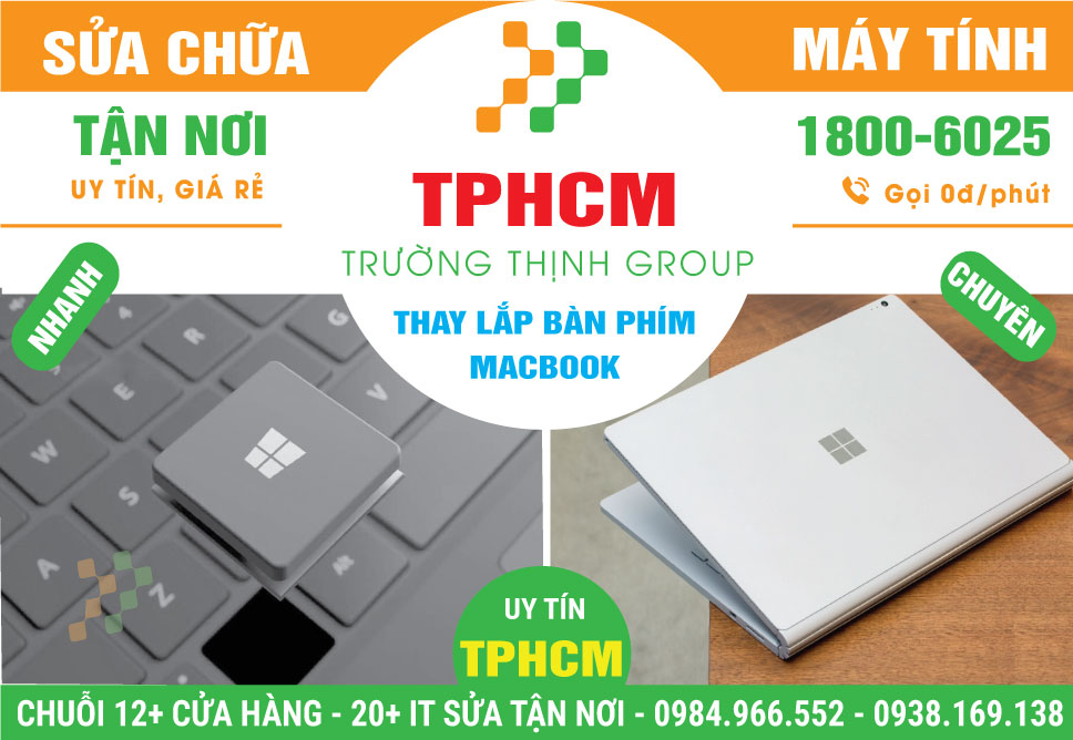 Địa Chỉ Thay Bàn Phím Surface Lấy Ngay Ở TPHCM