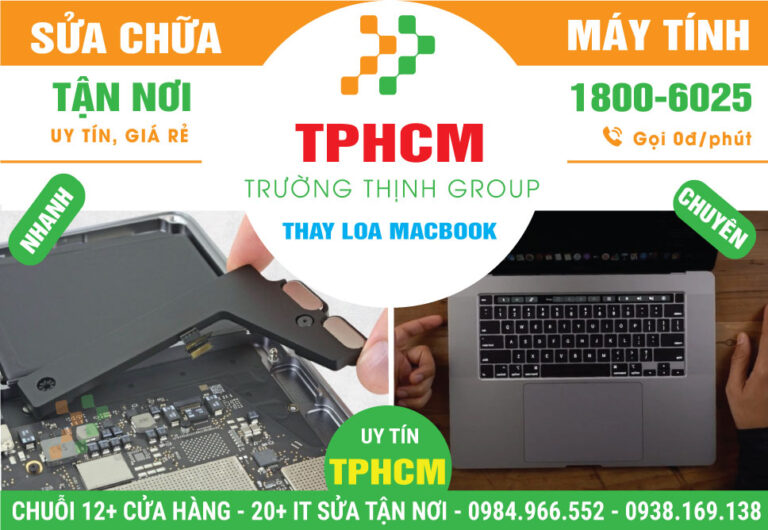 Địa Chỉ Thay Quạt Macbook Uy Tín Tại TPHCM