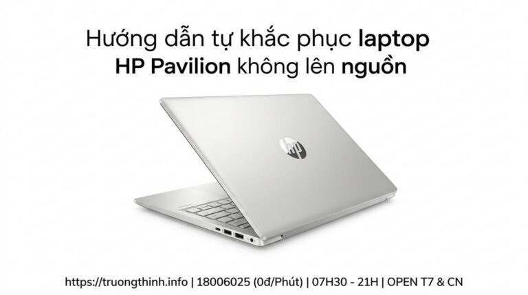 Cách sửa laptop HP Pavilion không lên nguồn uy tín lấy ngay