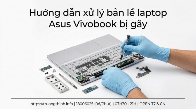 Thay bản lề laptop Asus Vivobook lấy ngay tại TPHCM