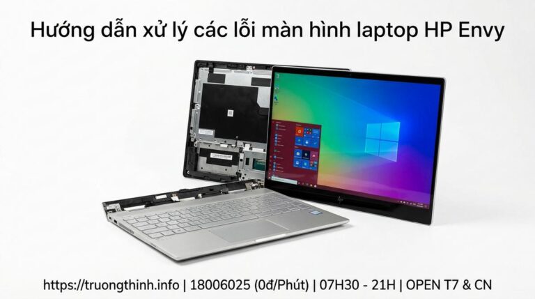 Thay màn hình laptop HP Envy giá rẻ lấy ngay tại TPHCM?