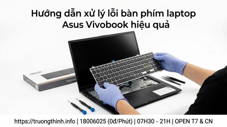 Thay bàn phím laptop Asus Vivobook giá rẻ lấy ngay địa chỉ sửa uy tín tphcm?