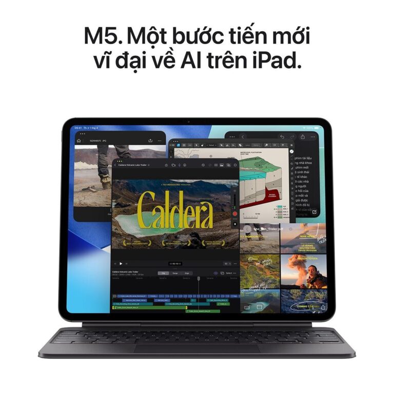iPad Pro M5 11 inch mạnh mẽ với Chip M5. Ảnh: thegioididong.com