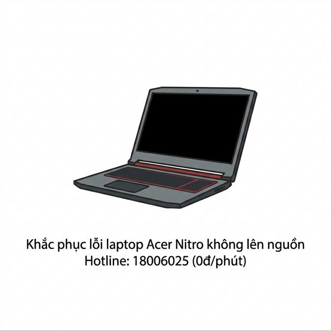 Sửa Laptop Acer Nitro Không Lên Nguồn Uy Tín Lấy Ngay TPHCM