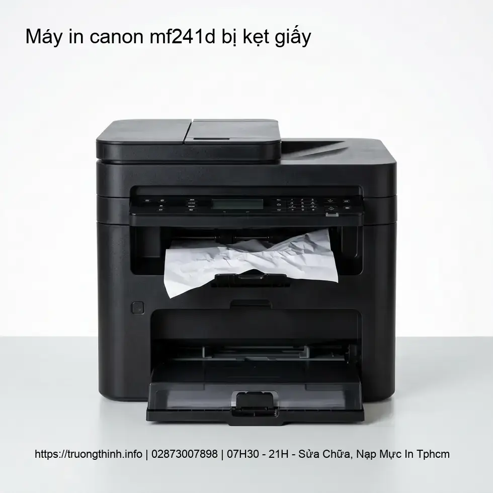 Nguyên nhân khiến máy in Canon MF241d bị kẹt giấy liên tục