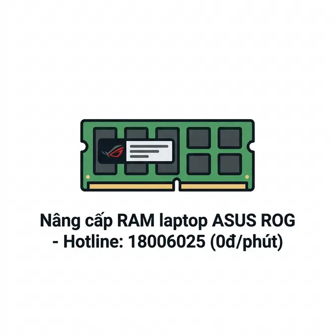 Nâng Cấp RAM Laptop ASUS ROG: Tăng Tốc Hiệu Năng Gaming Tối Đa | Trường Thịnh