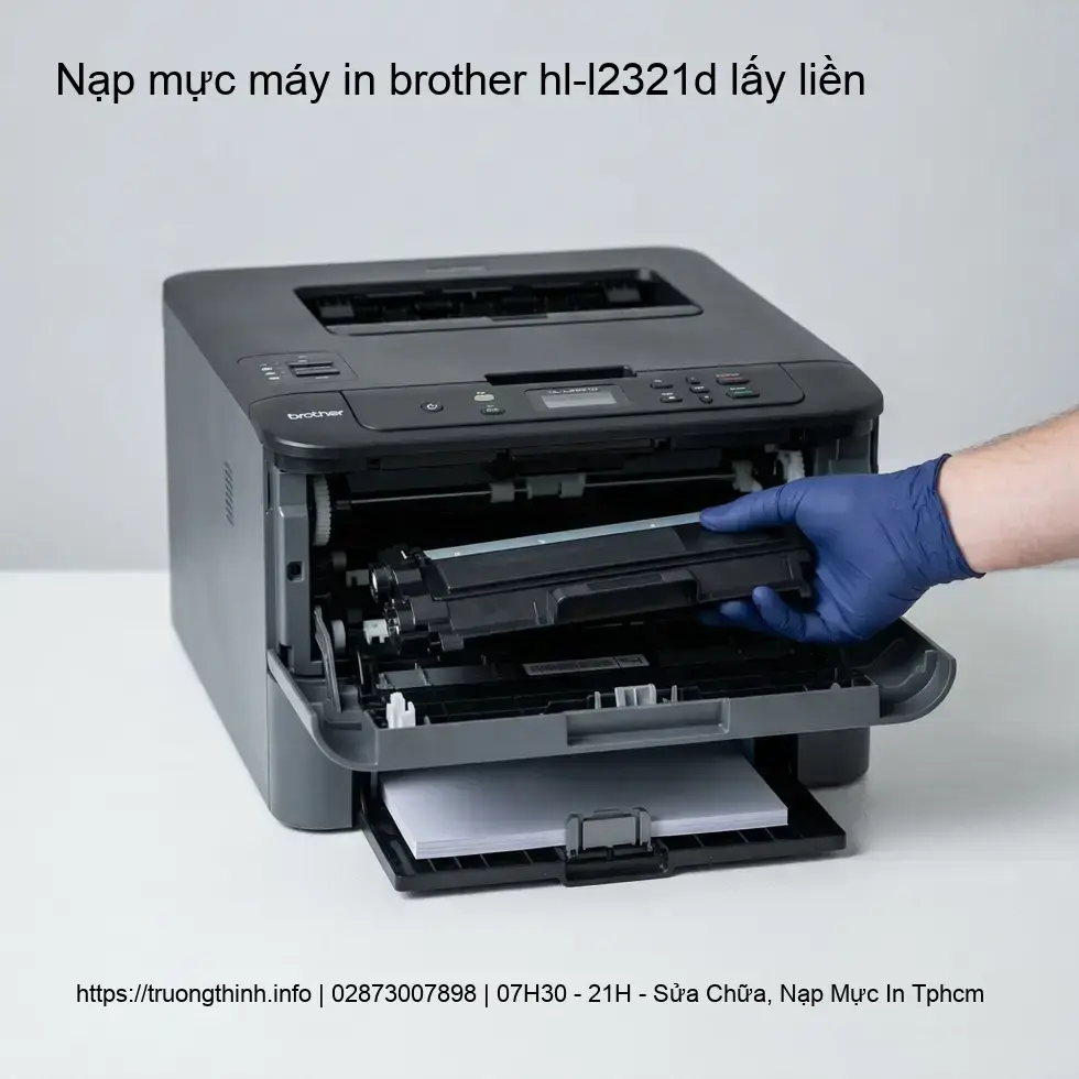 Dịch Vụ Nạp Mực Máy In Brother HL-L2321D Chuyên Nghiệp – Chất Lượng Vượt Trội