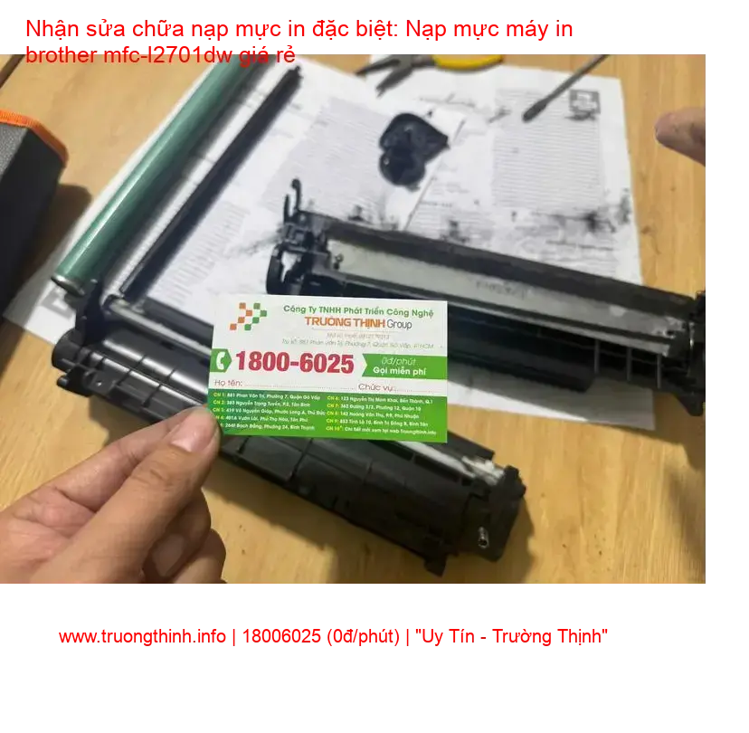 Lợi ích khi chọn nạp mực tại đơn vị uy tín: