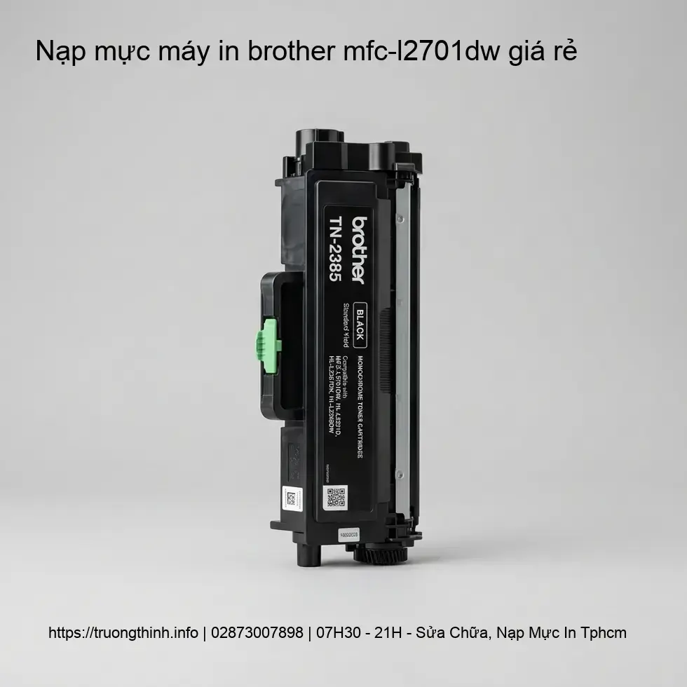 Tại sao cần chọn dịch vụ nạp mực máy in Brother MFC-L2701DW chuyên nghiệp?