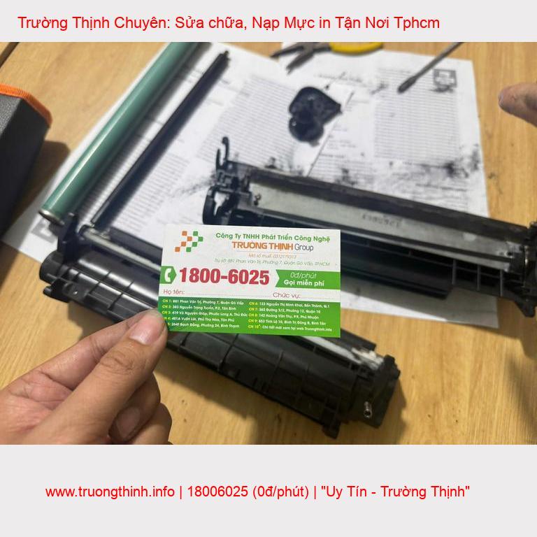 Bảng Giá Nạp Mực Máy In HP M12w Tại Trường Thịnh