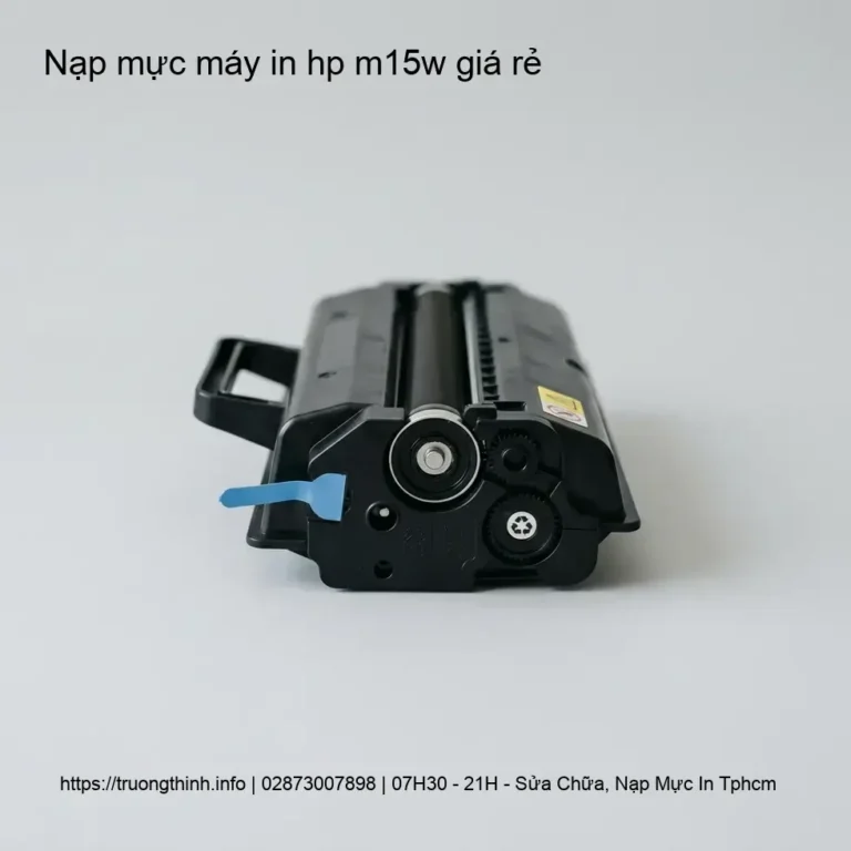 Nạp Mực Máy In HP M15w Giá Rẻ, Uy Tín Tại TPHCM - Lấy Liền