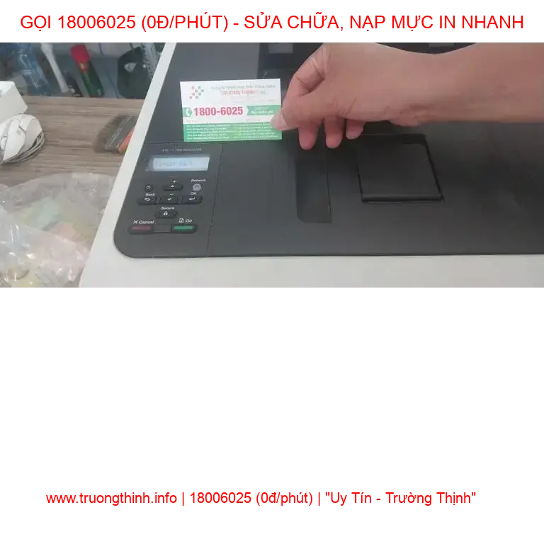 Quy trình cung cấp dịch vụ nạp mực máy in tận nơi