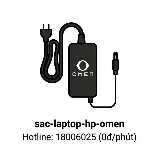 Sạc Adapter Laptop HP Omen Chính Hãng: Dấu Hiệu Lỗi và Địa Chỉ Thay Thế Uy Tín