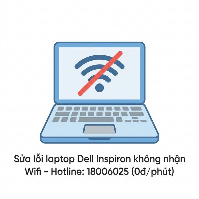 Cách Sửa Laptop Dell Inspiron Không Nhận Wifi Nhanh Chóng