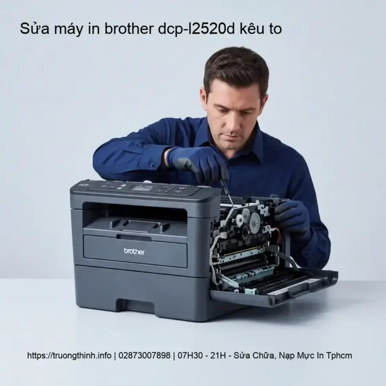 Khắc phục máy in Brother DCP-L2520D kêu to, sửa lỗi uy tín tại TPHCM