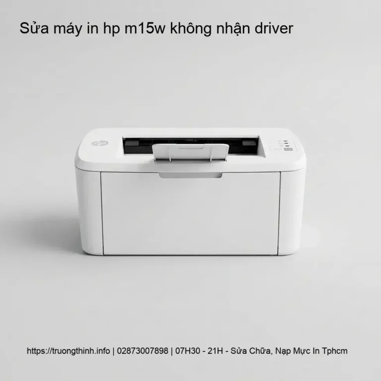 Sửa Máy In HP LaserJet M15w Không Nhận Driver Nhanh Chóng Tại TP.HCM