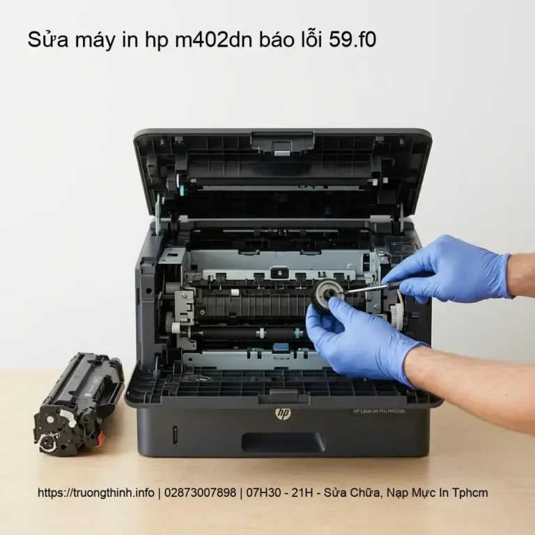 Sửa Máy In HP LaserJet M402dn Báo Lỗi 59.f0 Uy Tín - Giá Tốt Tại TPHCM