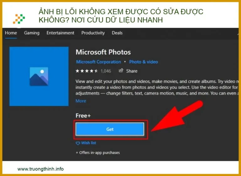 Ảnh Bị Lỗi Không Xem Được Có Sửa Được Không? Nơi Cứu Dữ Liệu Nhanh Uy Tín