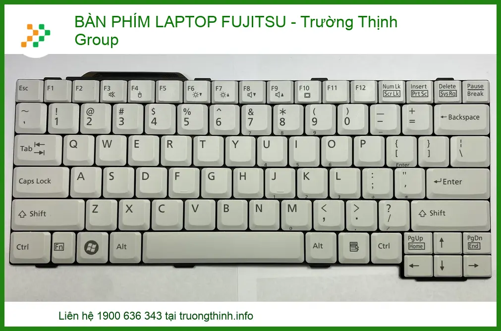 Tổng Quan Về Linh Kiện Bàn Phím Trên Các Dòng Máy Fujitsu