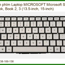 Thay Bàn Phím Laptop Microsoft Surface Book, Book 2, 3 (13.5-inch, 15-inch) Chính Hãng