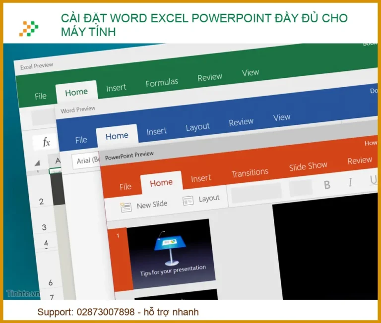 Hướng dẫn cài đặt Word Excel PowerPoint đầy đủ cho máy tính (2026)