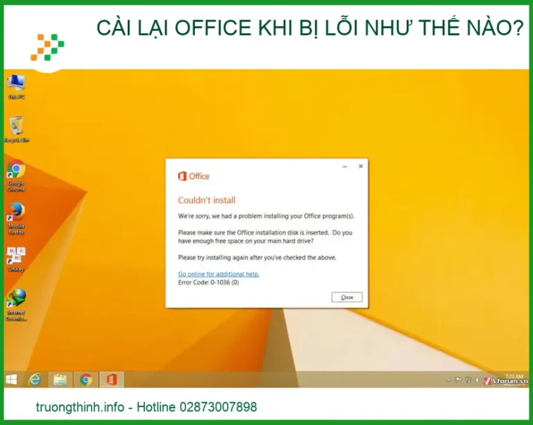 Cách Cài Lại Office Khi Bị Lỗi Nhanh Chóng & Chuyên Nghiệp (2026)