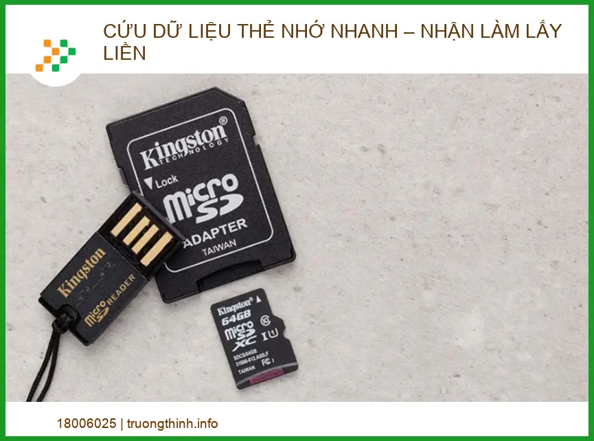 Địa Chỉ Cứu Dữ Liệu Thẻ Nhớ Nhanh – Nhận Làm Lấy Liền Uy Tín