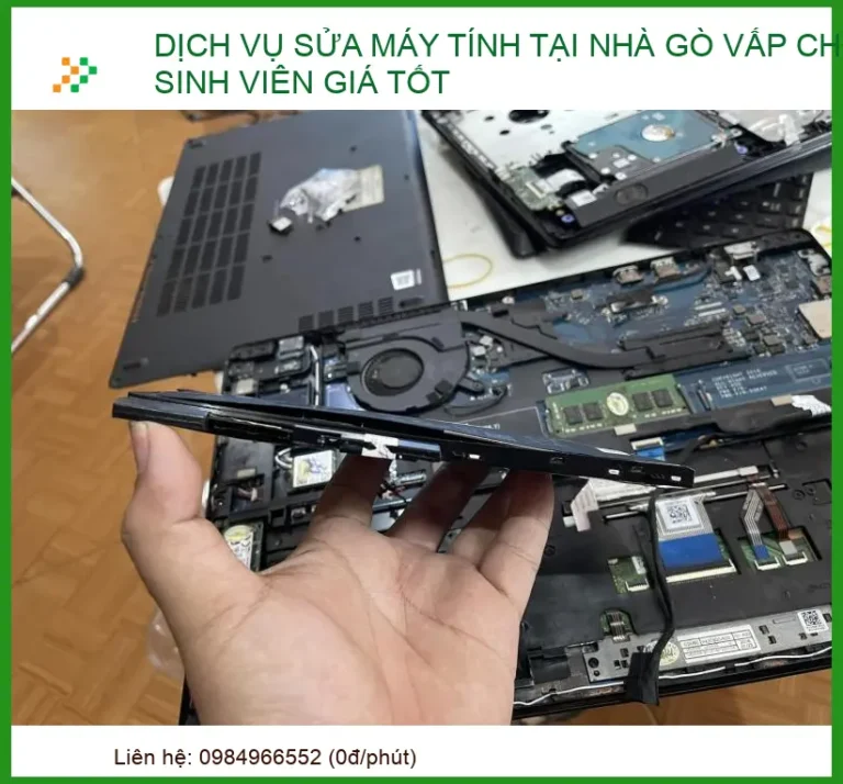 Dịch Vụ Sửa Máy Tính Tại Nhà Gò Vấp Cho Sinh Viên Giá Tốt Nhất 2026