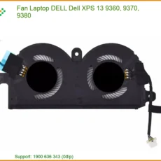 Fan Laptop Dell Dell Xps 13 9360, 9370, 9380 Zin - Trung Tâm Sửa Chữa Lấy Liền