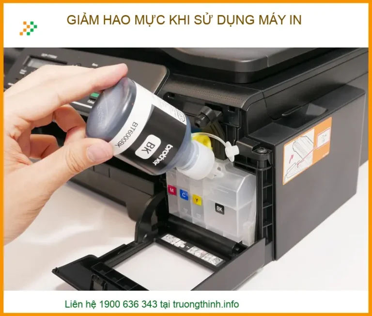 Cách Giảm Hao Mực Máy In Hiệu Quả: Bí Quyết Từ Chuyên Gia Trường Thịnh 2026