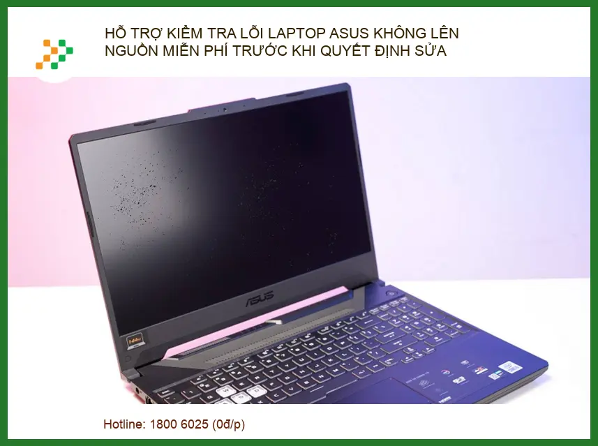 Hướng dẫn chẩn đoán và xử lý lỗi laptop ASUS không lên nguồn chuyên nghiệp tại TP.HCM, tiết kiệm chi phí với quy trình m