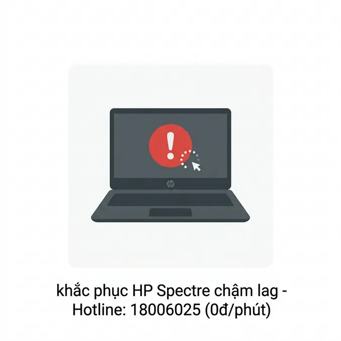 Laptop HP Spectre bị chậm lag: Nguyên nhân và cách khắc phục hiệu quả